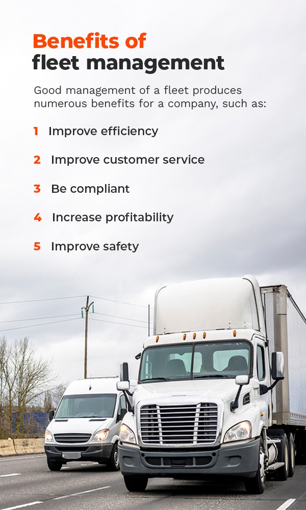 Benefits of fleet management