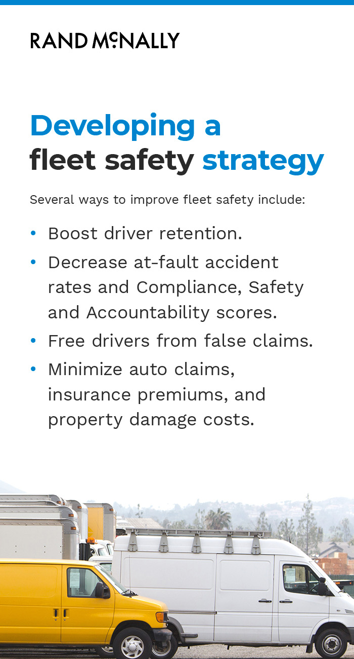 Developing a fleet safety strategy