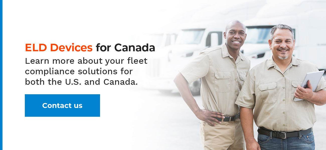 What is the Canadian ELD Rule? 2021 Canada ELD Mandate